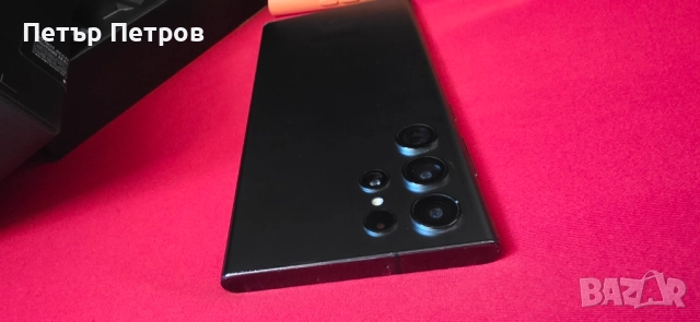 Samsung Galaxy S22 Ultra 256GB 12GB RAM Phantom Black ПЪЛЕН КОМПЛЕКТ! Неразличим от нов!, снимка 9 - Samsung - 52935389