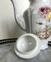 Порцеланов чайник и захарница - Ар Нуво в класическа форма и декорація, снимка 6