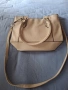 бежава чанта като нова, снимка 1