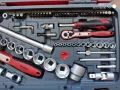 Teng tools тенг 1/4 и 1/2 гидория 95 части КАЧЕСТВЕНИ вложки ключове отвертки комплект, снимка 6