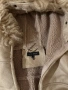 Втален кожух с пухена качулка , снимка 5