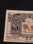 Банкнота НОТГЕЛД 20 хелер 1920г. Австрия перфектно състояние за КОЛЕКЦИОНЕРИ 44944, снимка 3
