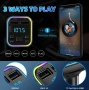 FM трансмитер Bluetooth с LED дисплей 2x USB и Type-C 3.1A, снимка 2