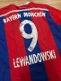 Оригинална тениска FC Bayern Munich Adidas 2014 LEWANDOWSKI #9  Домакинска , М размер , снимка 7