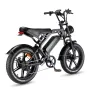 Ретро Електрически Fat Bike 1000W – Перфектен за град и офроуд, снимка 3