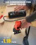 Нов Електрически компресор 150PSI, USB-C, LED, LCD дисплей, Помпа за гуми, снимка 7