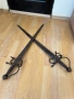 Стар декоративен меч, 2бр., снимка 1