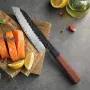 Кухненски нож HEZHEN Cuchillo Santoku de 7.3", снимка 3