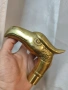 Бронзова дръжка за бастун -орлова глава-масивна, снимка 3