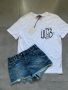 Liu Jo + Roxy тениска+къси дънки, снимка 4