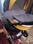 Чисто нова детска количка лукс и комбинация лятна зимна и кош- перфектната покупка за новия член  , снимка 13