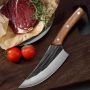 Fubinaty Chef's Knife 6-инчов кухненски нож Ръчно изработен кован нож за обезкостяване, снимка 5