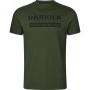 Комплект от две тениски Harkila - Logo, в цвят Duffel green/Phantom, снимка 1 - Екипировка - 45337600