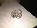 Vintage 70s Pop Art Solifleur Cristal Vase Walther маркова ваза , снимка 3