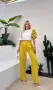 Дамски комплект Lora mustard, снимка 3