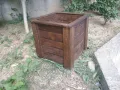 продавам дървени кашпи , снимка 1