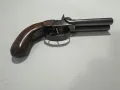 Стар двуцевен капсулен пистолет, снимка 2
