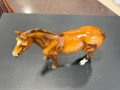 Стар порцеланова фигура на кон от Max Roesler. №7900, снимка 5