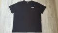 Черна мъжка тениска North Face размер XXL, снимка 1