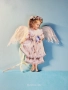 Порцеланов Ангел  от колекцията "Heaven's Little Angels Ornaments", снимка 1