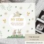HuBorns Baby Memory Book Бебешки дневник от раждането до 5 години, подарък за бебе, снимка 3