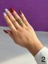Голям дамски пръстен от неръждаема стомана с интересен дизайн, снимка 1 - Пръстени - 45710254