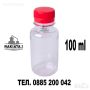 Пластмасови бутилки 100 мл. - 10 броя ,PET пластмаса, Шише, Бутилка, 23204147