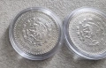 Мексико. Сребро. 1 песо. 1961 и 1964 г. Цената е за 1 бройка., снимка 2