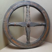 Старо Дървено Колело От Чакрък., снимка 3 - Антикварни и старинни предмети - 45813084