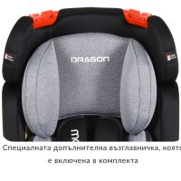 СТОЛ ЗА КОЛА DRAGON 360° С ISOFIX 0-36кг 

, снимка 9 - Столчета за кола и колело - 45886427
