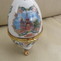 Декоративно порцеланово яйце от Санкт Петербург, Русия, снимка 1 - Декорация за дома - 45256658