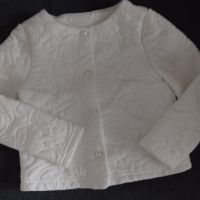 Детско бяло палтенце, снимка 3 - Бебешки якета и елеци - 45094205
