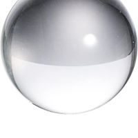 LED Светеща кристална топка/лампа, 3D сензорна - Дъждовен Облак, снимка 4 - Настолни лампи - 45036343