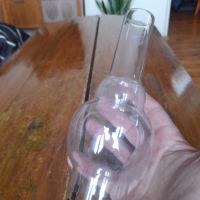 Старо стъкло за газена лампа,фенер #5, снимка 6 - Други ценни предмети - 45421292