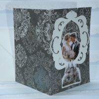 ⚜️ Картичка за сватба с плик №1083, снимка 2 - Декорация - 45298437
