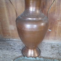 старинни медни вази , снимка 1 - Декорация за дома - 44969845