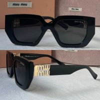 Miu 2024 слънчеви очила с лого, снимка 2 - Слънчеви и диоптрични очила - 45966338