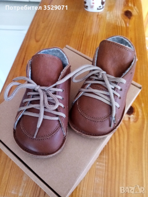 Бебешки обувки Botess размер 20, стелка 13 см, снимка 1