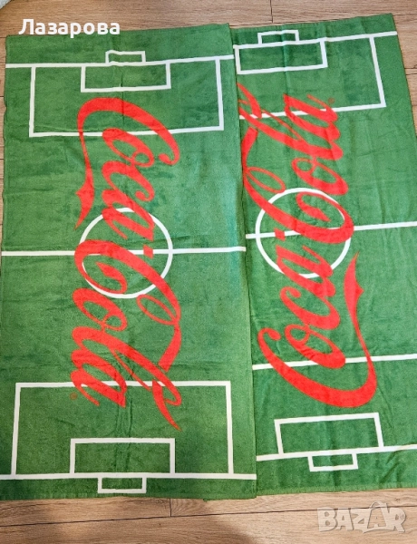 Плажни кърпи: Coca Cola, Happy, Donut, снимка 1