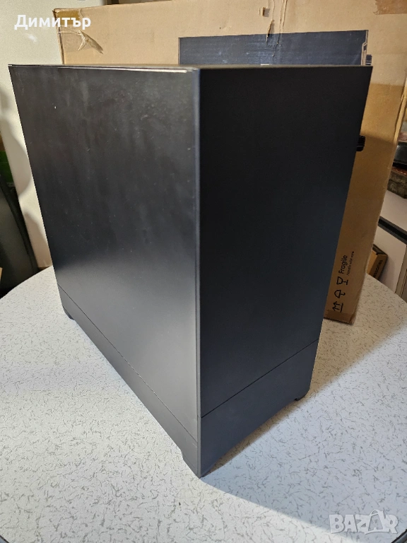 Кутия Fractal Design Pop Silent Solid Black, Mid Tower, шумоизолирана, снимка 1