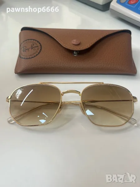 Слънчеви очила Ray-ban RB 3707 - 001/51 Gold  унисекс, снимка 1