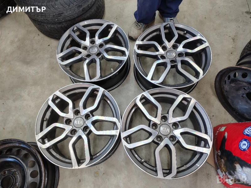 4бр.АЛУМИНИЕВИ ДЖАНТИ 17ки за KIA 5x114,3 7J ET53, снимка 1