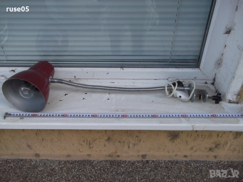 Лампа за бюро стара работеща - 1, снимка 1