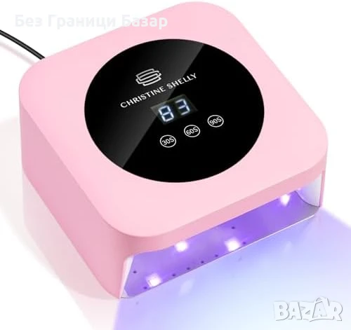 Нова Гел Лампа 48W за Домашен Маникюр нокти ръце със Сензор + Таймер, снимка 1