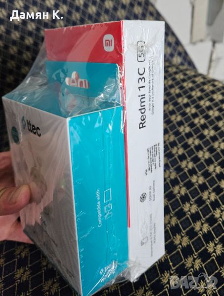 Неразпечатван Xiaomi Redmi 13C 5G + подарък безжични слушалки , снимка 1
