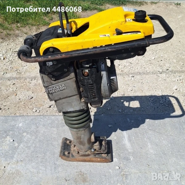 Wacker neuson bs50-2 2022г. пачи крак вибро трамбовка, снимка 1