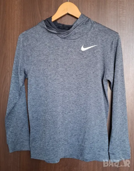 NIKE Оригинален детски суишърт с качулка 12-14 г, снимка 1