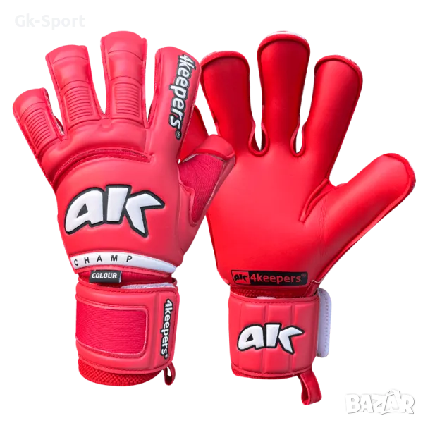 Вратарски ръкавици 4keepers CHAMP COLOUR RED VI RF2G размер 9.5, снимка 1