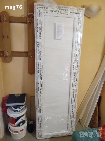 Продавам нова PVC врата за баня 68x198 лява, снимка 1