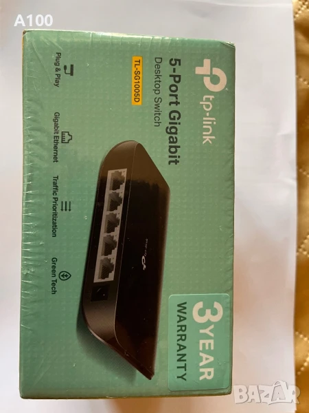 TP-Link TL-SG1005D Gigabit 5-портов суич, снимка 1